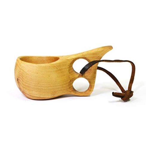 Handmade Kuksa Ancient Lapland Finland Wooden Drinking Cup No 019