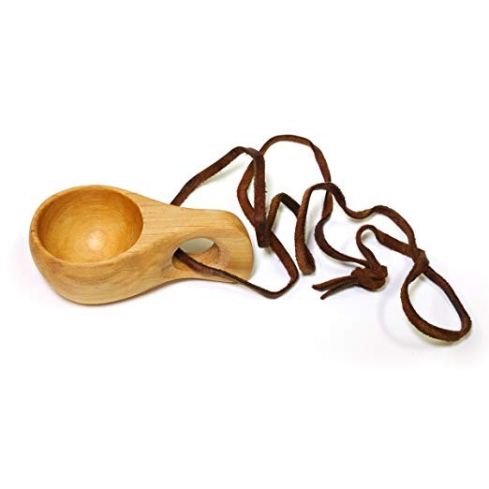 Small Handmade Kuksa - Ancient Lapland Finland Drinking Cup - No 018