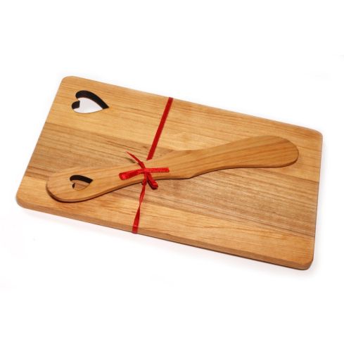 Handmade Nordic Butter Knife with serving board